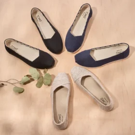 Alpargata-Ballerinas für Damen