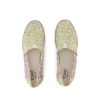 Alpargata für Damen aus Leder mit Wickeloptik Alpargata für Damen aus Leder mit Wickeloptik