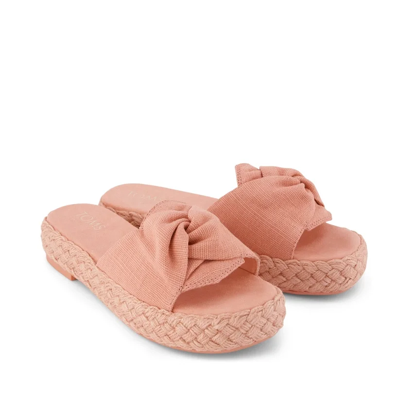 Damen Abby Slide Flatform-Espadrille-Sandale Damen Abby Slide Flatform-Espadrille-Sandale