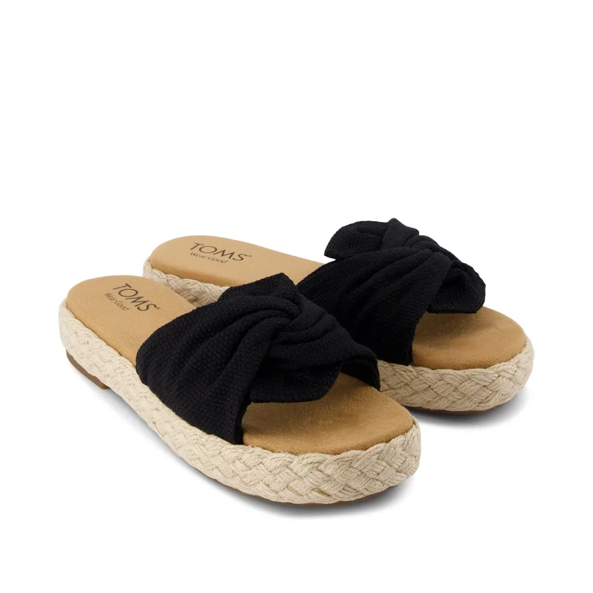 Damen Abby Slide Flatform-Espadrille-Sandale Damen Abby Slide Flatform-Espadrille-Sandale