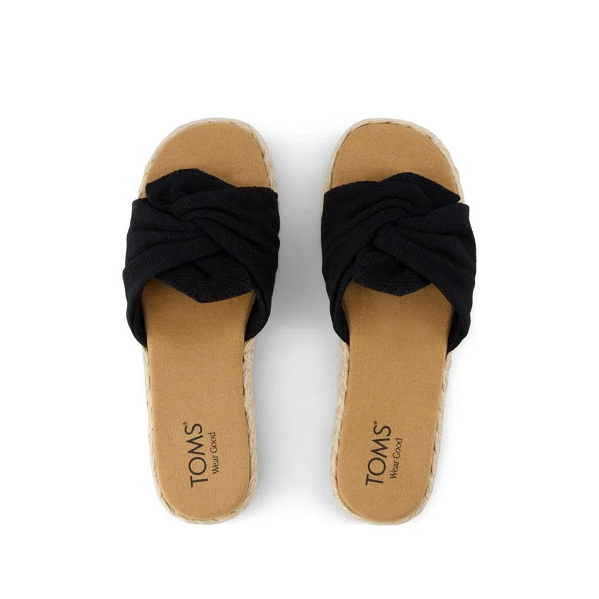 Damen Abby Slide Flatform-Espadrille-Sandale Damen Abby Slide Flatform-Espadrille-Sandale