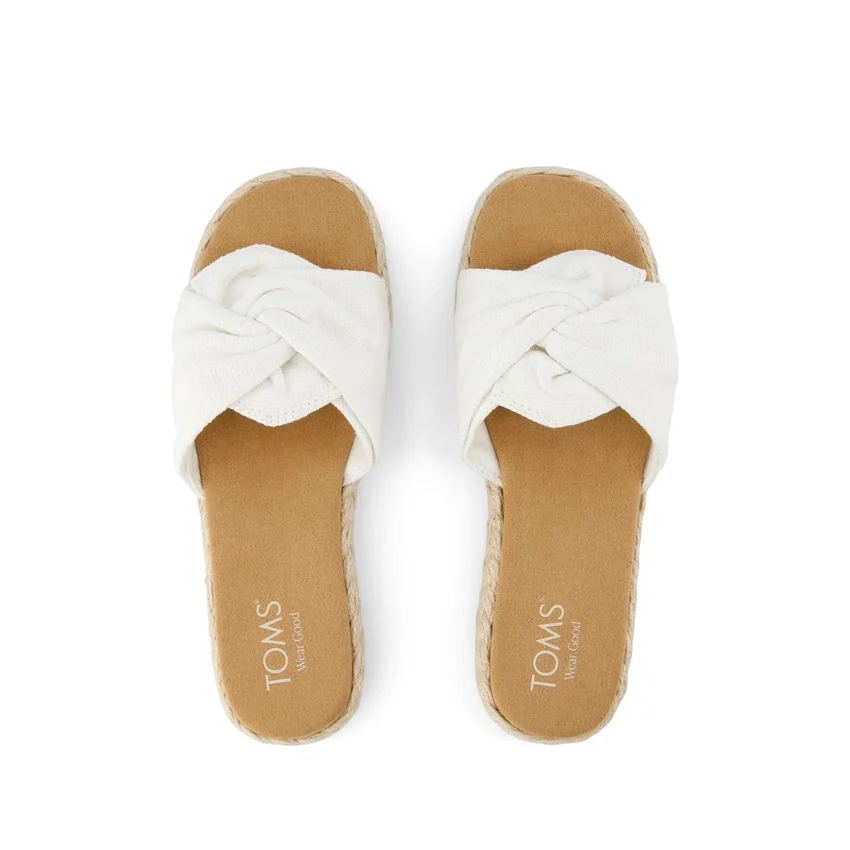 Damen Abby Slide Flatform-Espadrille-Sandale Damen Abby Slide Flatform-Espadrille-Sandale