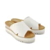 Damen Diana Crossover-Mule-Keilabsatz-Sandale