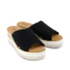 Damen Diana Crossover-Mule-Keilabsatz-Sandale