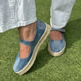 Damen-Espadrille „Carolina Mary Jane“