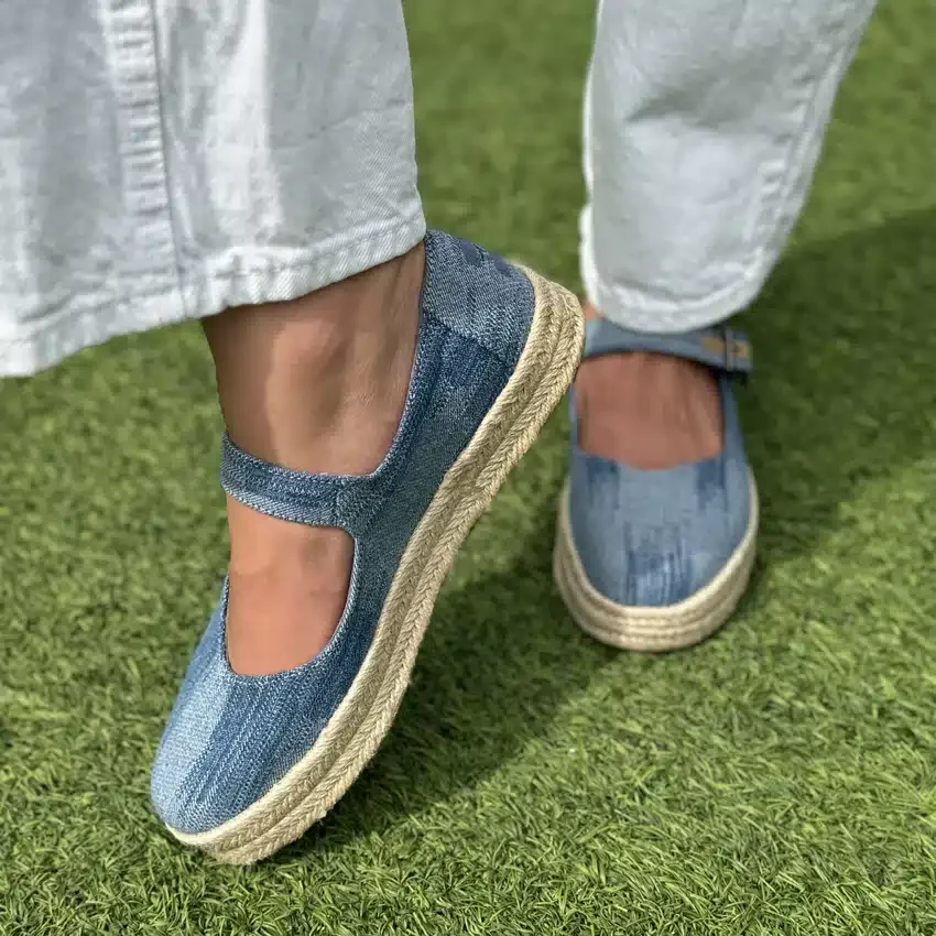 Damen-Espadrille „Carolina Mary Jane“ Damen-Espadrille „Carolina Mary Jane“