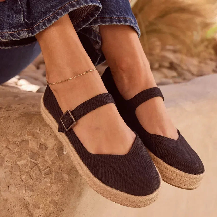 Damen-Espadrille „Carolina Mary Jane“ Damen-Espadrille „Carolina Mary Jane“