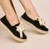 Damen-Espadrille „Carolina“ mit Schnürung Damen-Espadrille „Carolina“ mit Schnürung