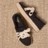 Damen-Espadrille „Carolina“ mit Schnürung Damen-Espadrille „Carolina“ mit Schnürung