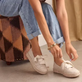 Damen-Espadrille „Carolina“ mit Schnürung
