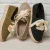 Damen-Espadrille „Carolina“ mit Schnürung Damen-Espadrille „Carolina“ mit Schnürung