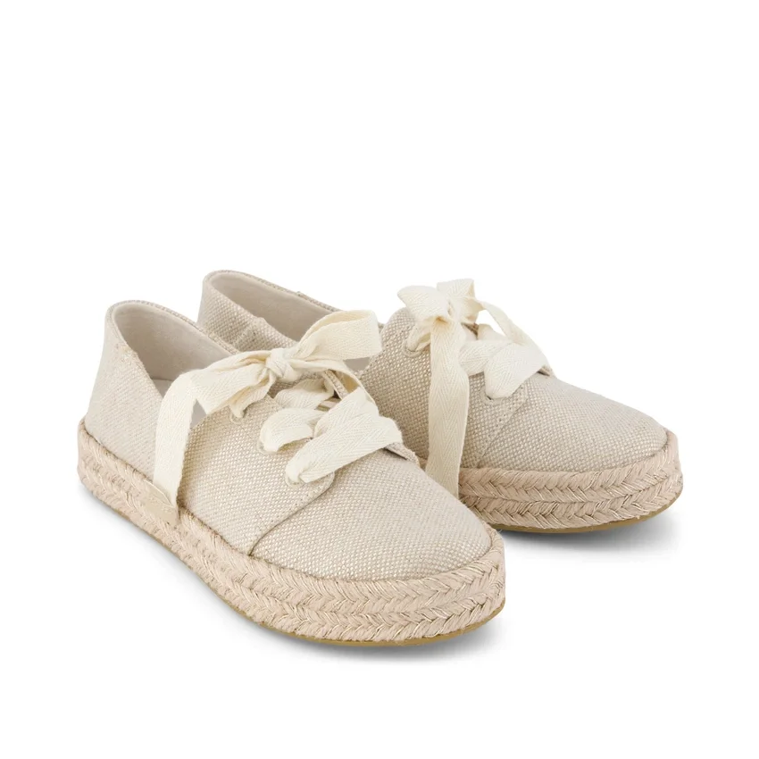 Damen-Espadrille „Carolina“ mit Schnürung Damen-Espadrille „Carolina“ mit Schnürung