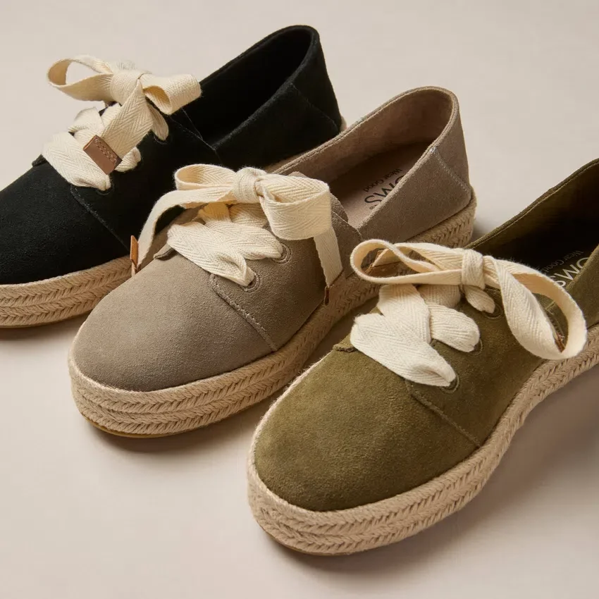 Damen-Espadrille „Carolina“ mit Schnürung Damen-Espadrille „Carolina“ mit Schnürung
