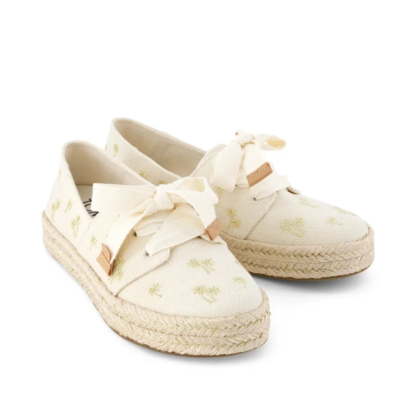 Damen-Espadrille „Carolina“ mit Schnürung Damen-Espadrille „Carolina“ mit Schnürung