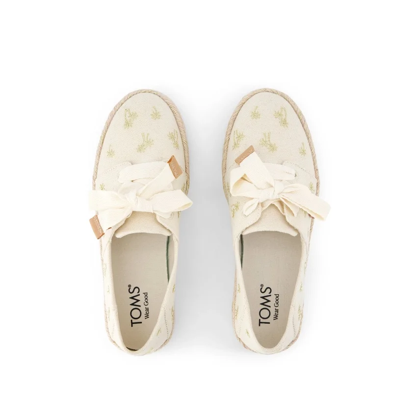 Damen-Espadrille „Carolina“ mit Schnürung Damen-Espadrille „Carolina“ mit Schnürung