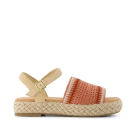 Damen-Espadrille-Sandale „Abby“ mit Flatform