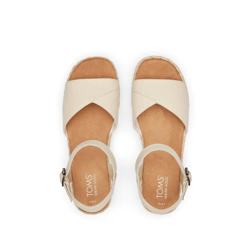 Damen-Espadrille-Sandale „Abby“ mit Flatform Damen-Espadrille-Sandale „Abby“ mit Flatform