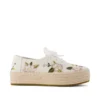 Damen-Espadrille „Valencia“ mit Schnürung und Plateau Damen-Espadrille „Valencia“ mit Schnürung und Plateau