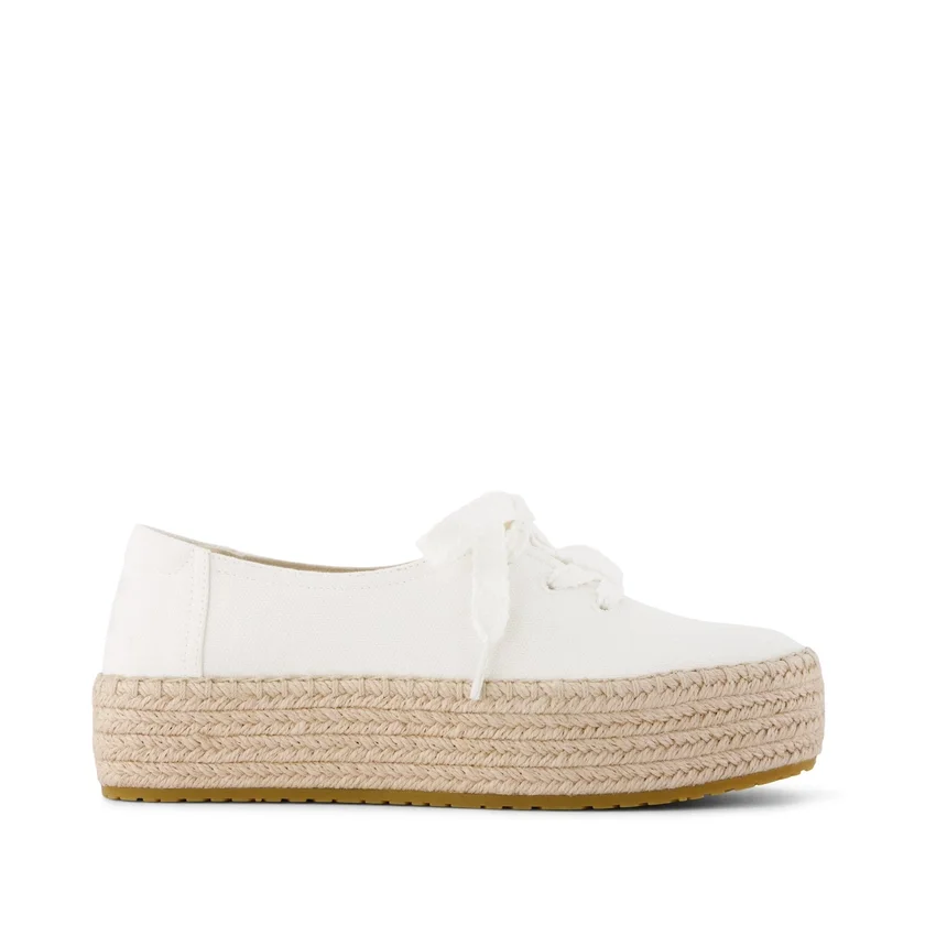Damen-Espadrille „Valencia“ mit Schnürung und Plateau Damen-Espadrille „Valencia“ mit Schnürung und Plateau
