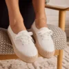 Damen-Espadrille „Valencia“ mit Schnürung und Plateau Damen-Espadrille „Valencia“ mit Schnürung und Plateau