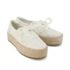 Damen-Espadrille „Valencia“ mit Schnürung und Plateau
