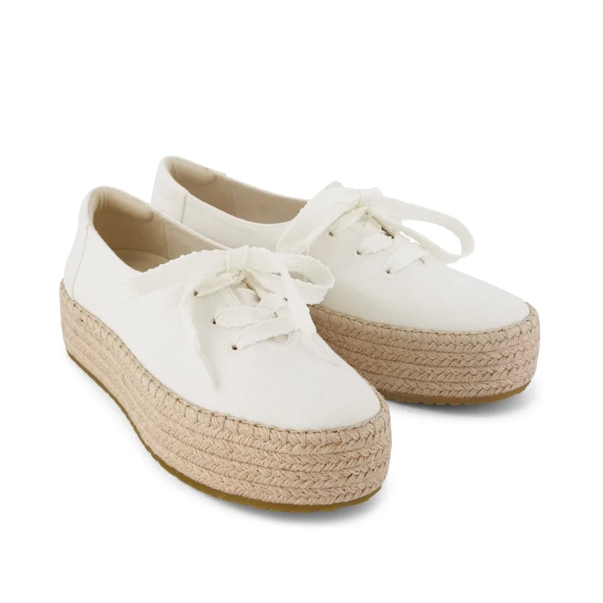 Damen-Espadrille „Valencia“ mit Schnürung und Plateau Damen-Espadrille „Valencia“ mit Schnürung und Plateau
