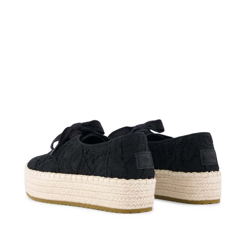 Damen-Espadrille „Valencia“ mit Schnürung und Plateau Damen-Espadrille „Valencia“ mit Schnürung und Plateau