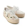 Damen-Espadrille „Valencia“ mit Schnürung und Plateau Damen-Espadrille „Valencia“ mit Schnürung und Plateau