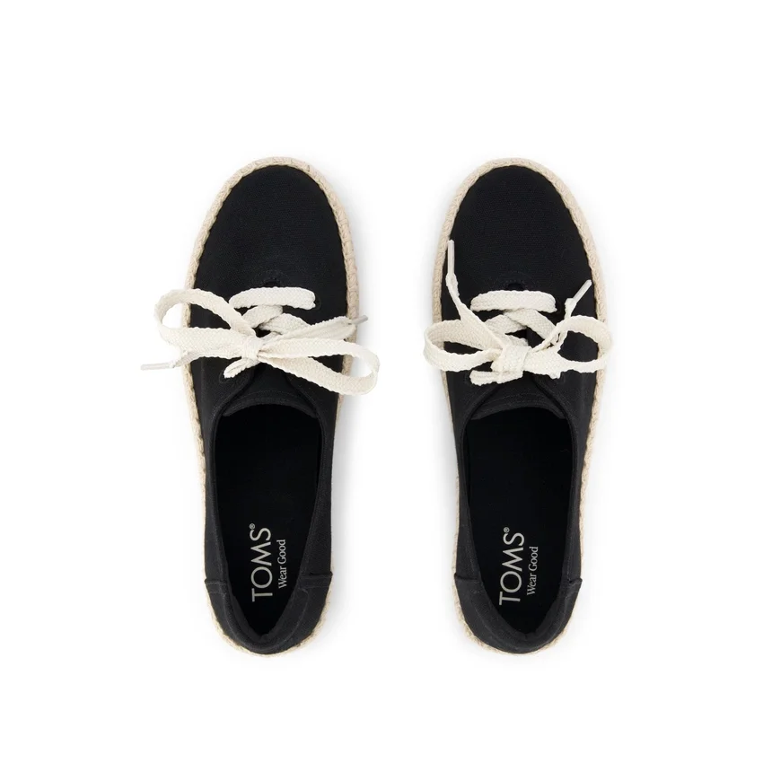 Damen-Espadrille „Valencia“ mit Schnürung und Plateau Damen-Espadrille „Valencia“ mit Schnürung und Plateau