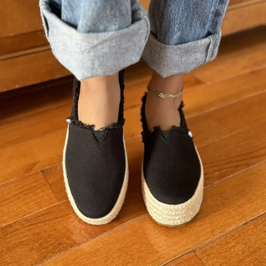 Damen-Espadrilles „Valencia“ mit Plateau Damen-Espadrilles „Valencia“ mit Plateau