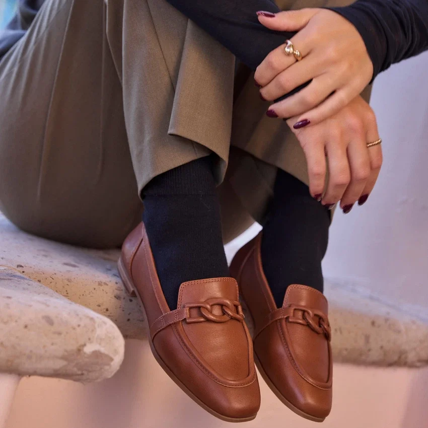 Damen-Loafer „Lynette“ mit Kette Damen-Loafer „Lynette“ mit Kette