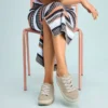 Damen Rea Schnür-Plateausneaker