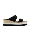 Damen-Sandale „Diana“ im Mule-Stil mit Keilabsatz und Schnalle Damen-Sandale „Diana“ im Mule-Stil mit Keilabsatz und Schnalle