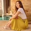 Damen-Sandale „Diana“ im Mule-Stil mit Keilabsatz und Schnalle Damen-Sandale „Diana“ im Mule-Stil mit Keilabsatz und Schnalle