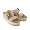 Damen-Sandale „Diana“ im Mule-Stil mit Keilabsatz und Schnalle Damen-Sandale „Diana“ im Mule-Stil mit Keilabsatz und Schnalle