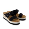 Damen-Sandale „Diana“ im Mule-Stil mit Keilabsatz und Schnalle Damen-Sandale „Diana“ im Mule-Stil mit Keilabsatz und Schnalle