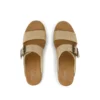 Damen-Sandale „Diana“ im Mule-Stil mit Keilabsatz und Schnalle Damen-Sandale „Diana“ im Mule-Stil mit Keilabsatz und Schnalle