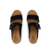 Damen-Sandale „Diana“ im Mule-Stil mit Keilabsatz und Schnalle Damen-Sandale „Diana“ im Mule-Stil mit Keilabsatz und Schnalle