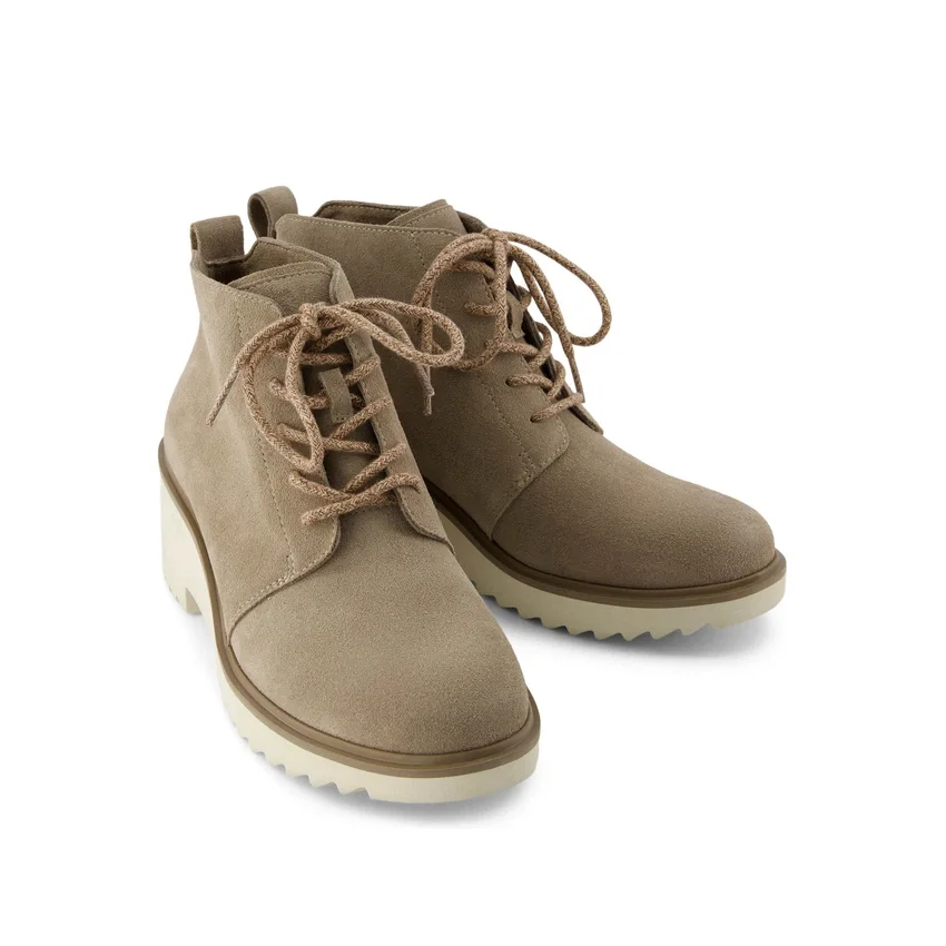 Damen-Schnürstiefel „Maude“ mit Keilabsatz Damen-Schnürstiefel „Maude“ mit Keilabsatz