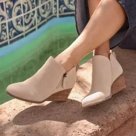 Damen-Stiefel „Goldie“ mit Keilabsatz
