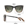 Handgefertigte Damen-Sonnenbrille „Victoria“ Handgefertigte Damen-Sonnenbrille „Victoria“