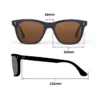 Handgefertigte Herren-Sonnenbrille „Fitzpatrick“