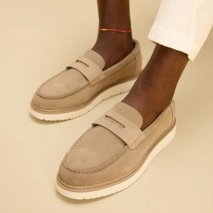 Herren Navi TRVL LITE Havana Loafer Herren Navi TRVL LITE Havana Loafer