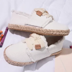 Jugend-Espadrille „Carolina Lace-Up“ für Kinder